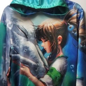 Beautiful & Unique Anime Hoodie Pullover Youth L